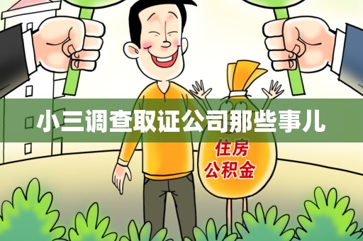 上杭小三调查取证公司那些事儿