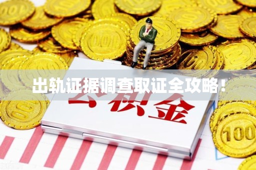 上杭出轨证据调查取证全攻略！